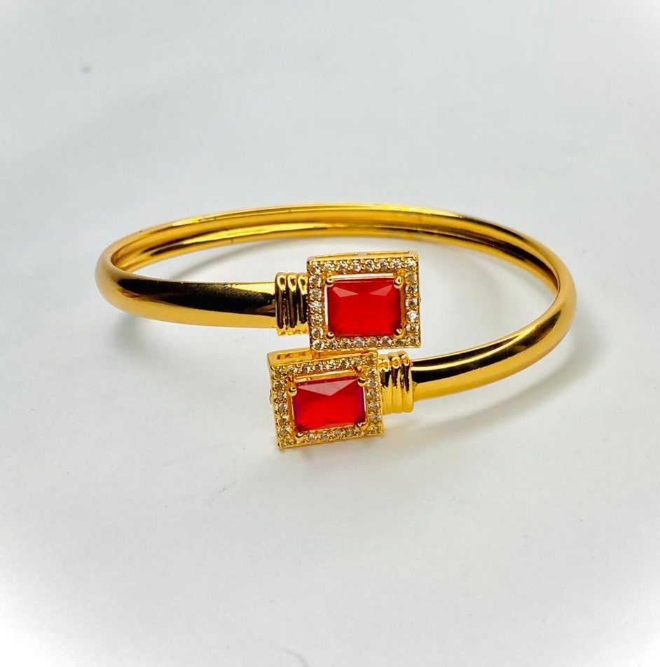 Ruby duo bangle