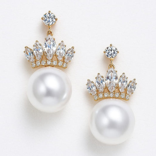 premium golden earings